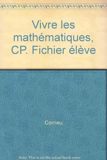 Vivre les mathématiques : cycle des apprentissages fondamentaux, 2e année, CP