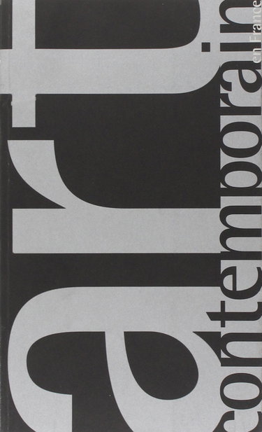 Couverture de Art contemporain en France