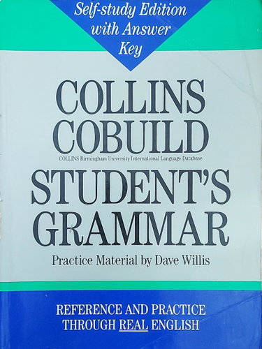 Couverture de Collins Cobuild Student'S Grammar. Self-Study Edition With Answers