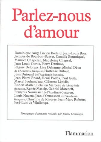 Parlez-nous d'amour : interviews