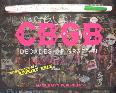 Couverture de CBGB: Decades of graffiti