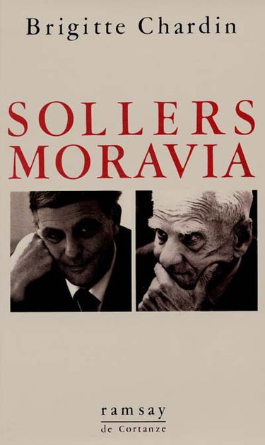 Couverture de Sollers-Moravia par Brigitte Chardin