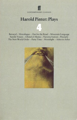 Couverture de Harold Pinter Plays 4 par Harold Pinter