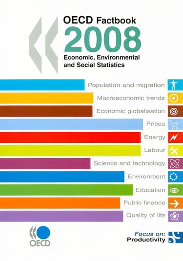 Couverture de OECD Factbook 2008: Economic, Environmental, and Social Statistics