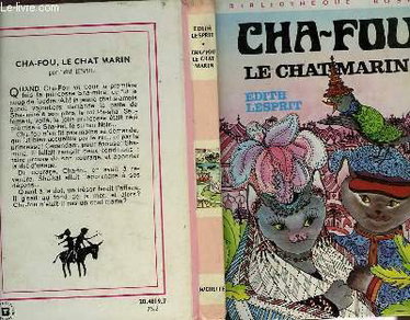 Couverture de Cha-Fou le chat marin (Bibliothèque rose)