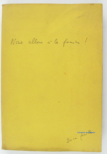 Nous allons à la famine