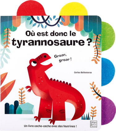 Couverture de Où est donc le tyrannosaure ?