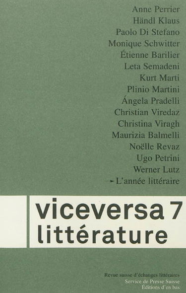 Viceversa, n° 7