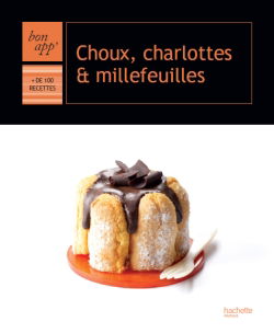 Choux, charlottes et millefeuilles