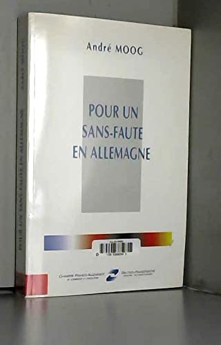 Couverture de Pour un sans-faute en Allemagne