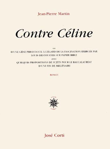 Contre Céline