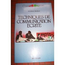 Techniques de communication écrite