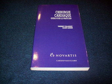 Couverture de Chirurgie cardiaque: Guide pour le praticien