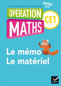 Opération Maths CE1 Éd.2017 - Matériel et Mémo