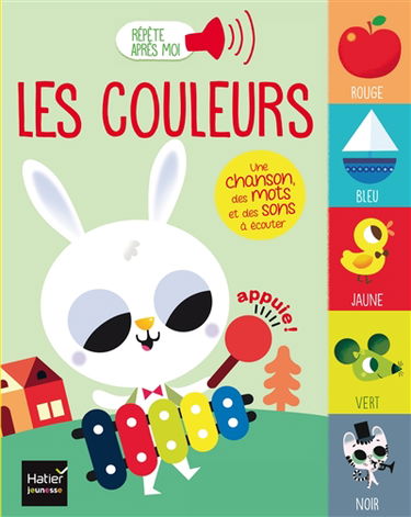 Les couleurs : une chanson, des mots et des sons à écouter