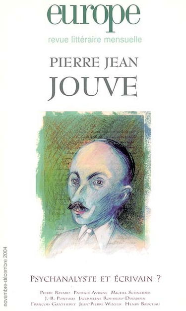 Europe, n° 907-908. Pierre Jean Jouve