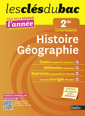 Histoire géographie 2de : nouveau programme