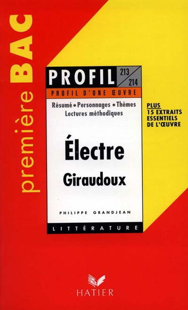 Electre, Giraudoux
