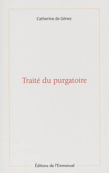 Traité du purgatoire