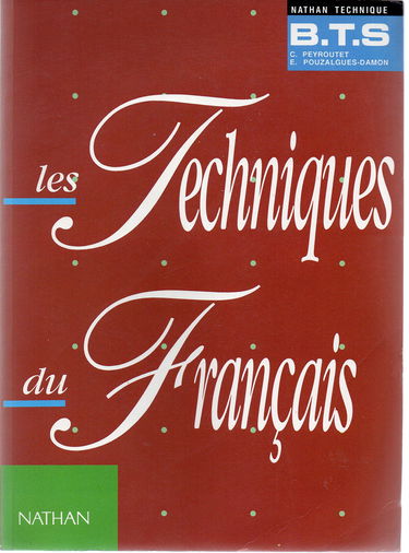 Les Techniques du français BTS
