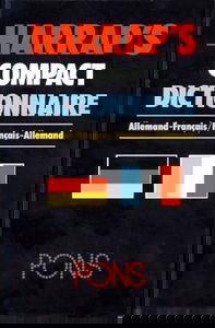 Harrap's compact dictionnaire: Allemand-français, [français-allemand , Pons