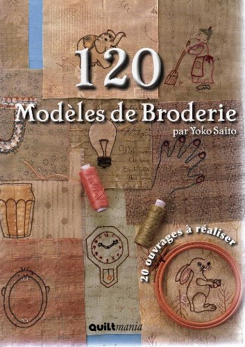 120 modèles de broderie