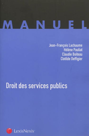 Droit des services publics