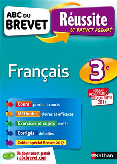 Français 3e : nouveau programme, nouveau brevet 2017