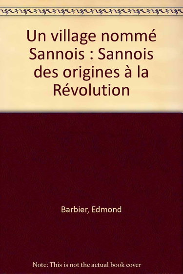 Couverture de Un Village nommé Sannois