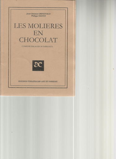Les molières en chocolat : comédie-balai