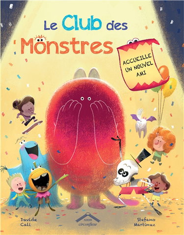 Couverture de Le club des monstres. Le club des monstres accueille un nouvel ami