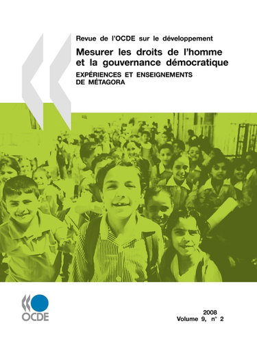 Couverture de Mesurer les droits de l'homme et la gouvernance democratique - revue de l'ocde sur le developpement, par Collectif