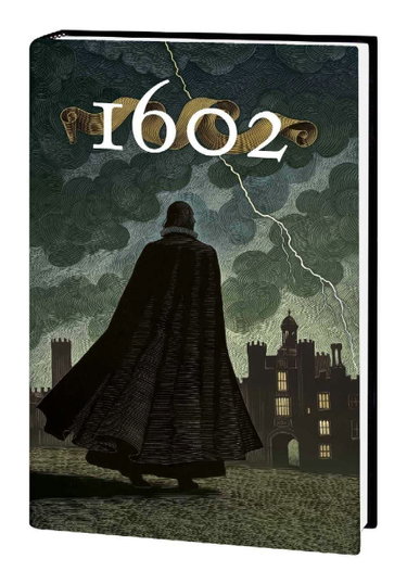 Couverture de Marvel 1602 par Neil Gaiman