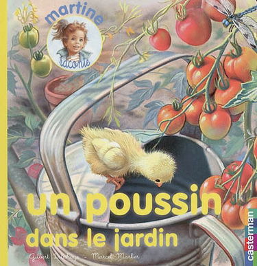 Un poussin dans le jardin