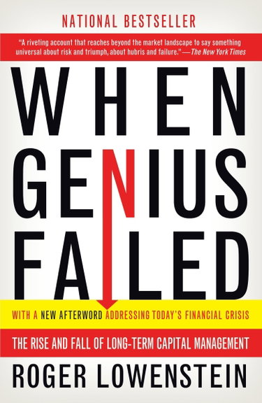 Couverture de When Genius Failed: The Rise and Fall of Long-Term Capital Management