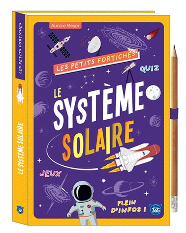 Couverture de Le Système solaire : quiz, jeux, plein d'infos !