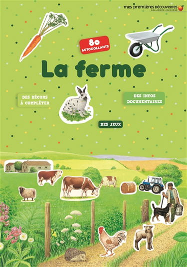 La ferme : 80 autocollants