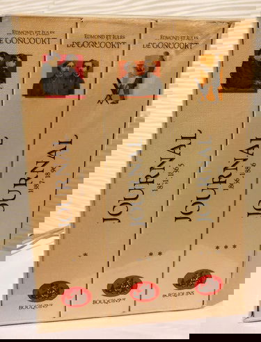 Journal des Goncourt (coffret de 3 volumes)