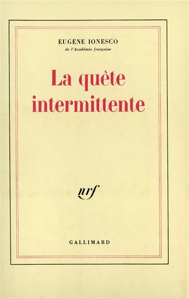 La Quête intermittente