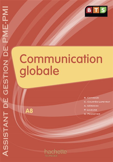 A8 communication globale, BTS assistant de gestion PME-PMI