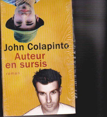 Couverture de Auteur en sursis. Roman traduit de l'américain (Canada). par John Colapinto