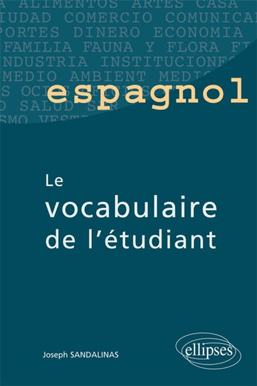 Le vocabulaire de l'étudiant