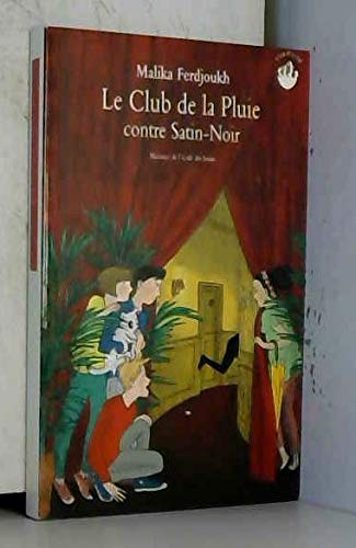 Couverture de le club de la pluie contre satin -noir