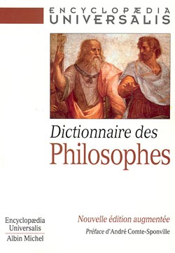 Couverture de Dictionnaire des philosophes par André Comte-Sponville