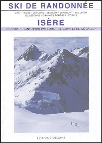 Couverture de Ski de randonnée, Isère
