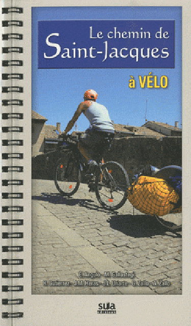 Couverture de Le chemin de Saint-Jacques à vélo