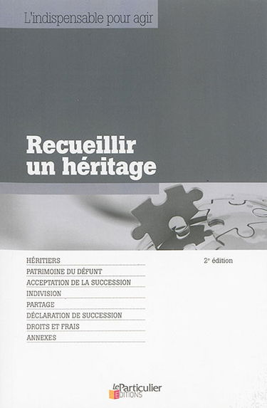 Recueillir un héritage