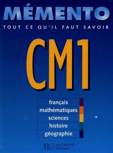Mémento CM1