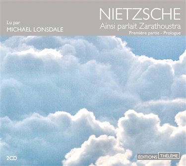Couverture de Ainsi parlait Zarathoustra : première partie, prologue par Friedrich Nietzsche