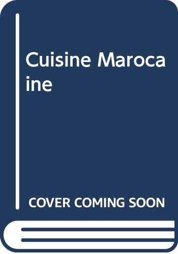 Couverture de Cuisine Marocaine